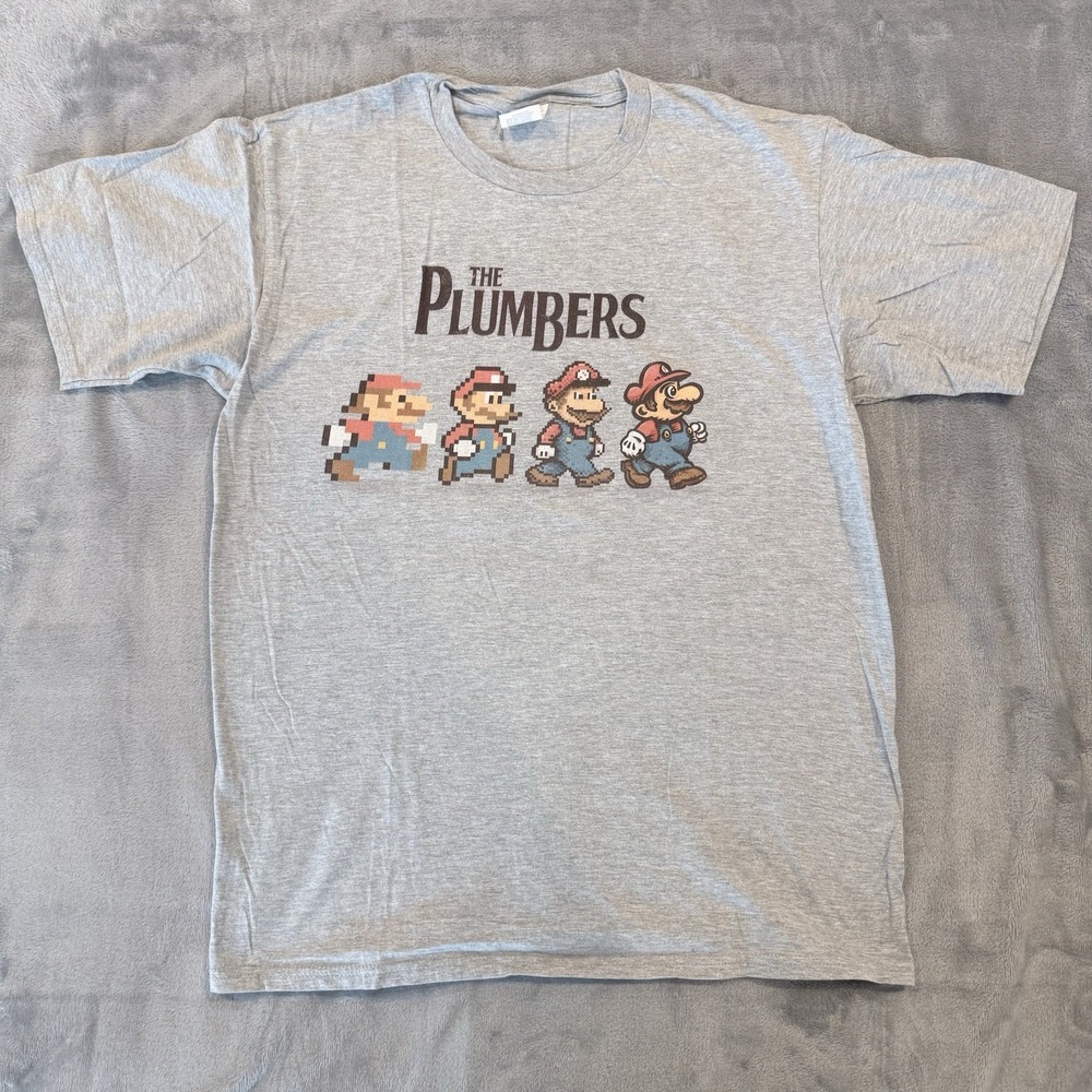 Lot 10 Mens M Video Game Graphic T Shirts Nintendo Zelda Mario Pokemon Shirt Lot - Picture 14 of 16